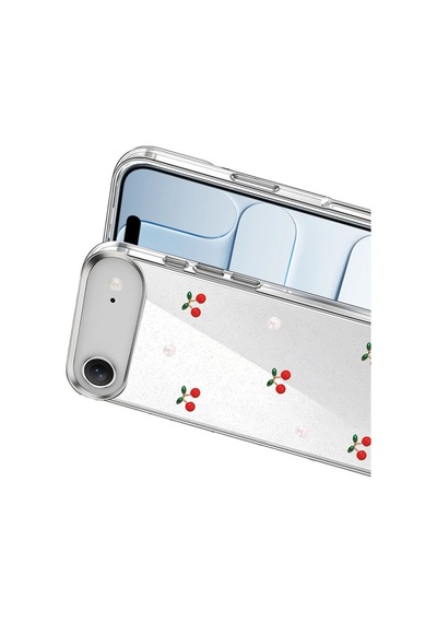 Apple Uyumlu iPhone 17 Air Fiyonk Desenli Kapak Desen 9