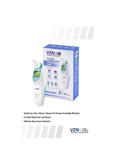 Alın- Kulak Ve Nesne,oda Için Temazsız Ateş Ölçer