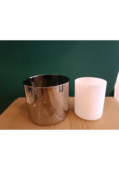 Füme Rengi Çiftli Avize Camı Füme