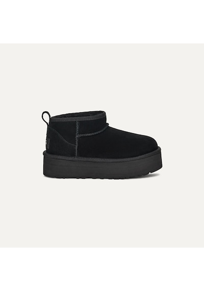 Black Bot Kız Çocuk 1157791k Ugg K Classıc Ultra Mını Platform Siyah