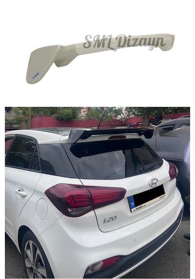 Hyundai İ20 Spoiler Spoyler - İ20 Bagaj Üstü Rüzgarlık