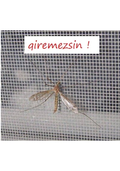 Fiberglas Sineklik Teli, 80-100-120-140-160 Cm Eninde Sinek Tülü