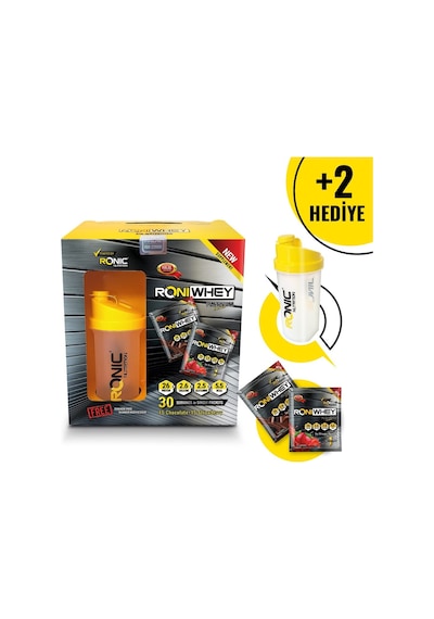 Roniwhey Platinium 30 Şase Protein Tozu 1350 Gr-Çilekli & Çikolatalı