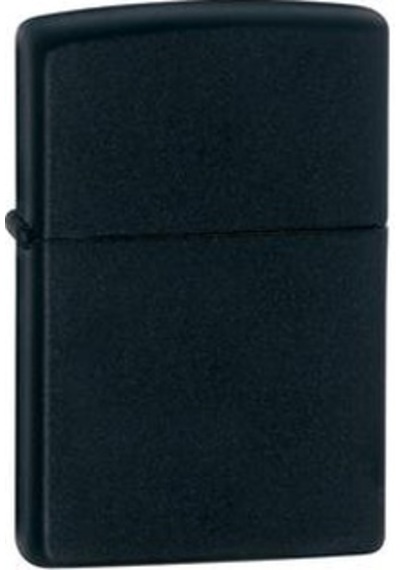 Zippo Çakmak -218l Reg Black Matte For Laser 3 Numara Siyah
