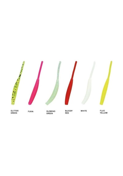 Nomura Nm71600705 Long Tail 5cm Aromalı Lrf Silikon Yem 12li Set