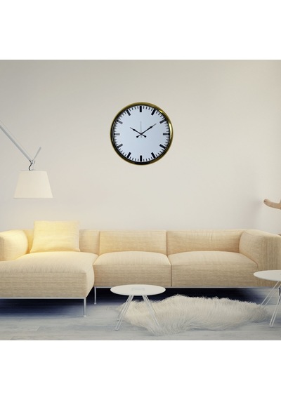 Gold Ivory Prime 52 X 52 Cm Duvar Saati