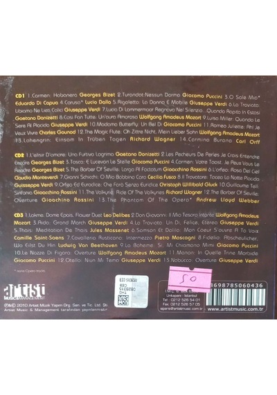 Unutulmayan Opera Klasikleri Cd