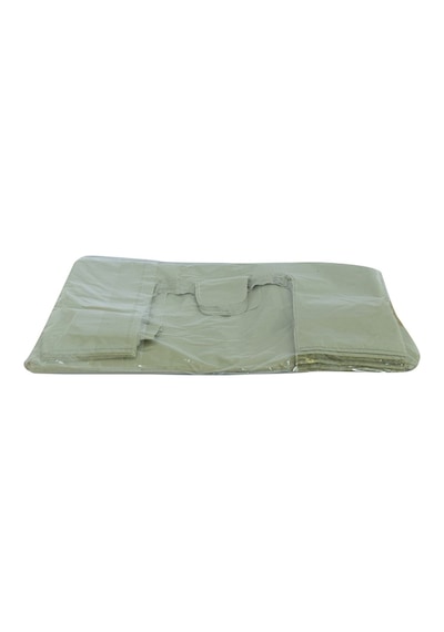Battal Boy Atlet Geri Dönüşüm Granül Çanta Poşet 65x35 Cm Kalın Gri 1000 Gr 1 Paket Poşet