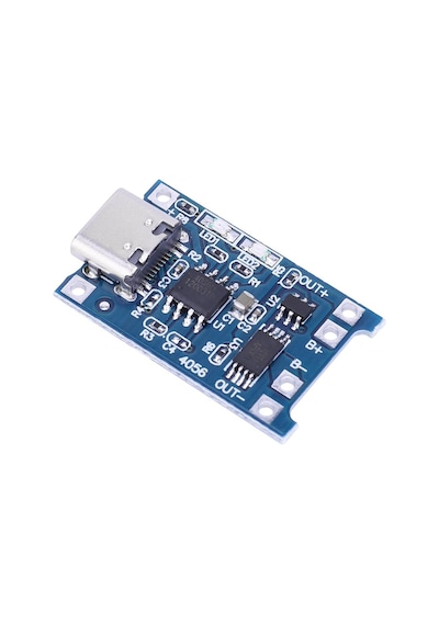 H Tp4056 Lityum Pil Şarj Modülü 1a Pil Şarj Kartı Tip C 4.5v-5 10pcs