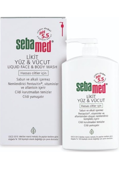 Sebamed Likit Yüz ve Vücut Temizleyici 1 L