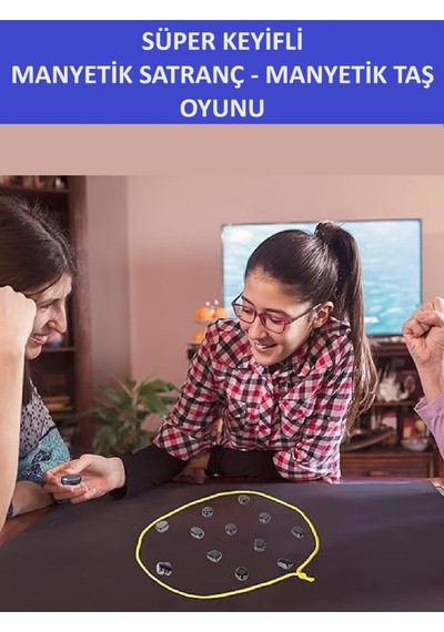 Süper Keyifli Manyetik Oyuncaklar Satranç - Manyetik Oyuncaklar Taş Oyunu - Harika Vakit Geçirmek İçin