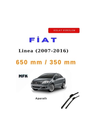 Fiat Linea 2007-2016 Araca Özel Silecek