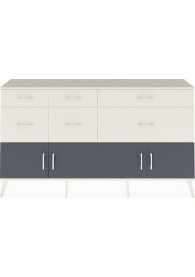 Arges Konsol Tek Raflı 6 Çekmeceli 4 Kapaklı 176x30x99 Aytaşı-antrasit/aytaşı Antrasıt/aytası - Aytası Arges Konsol Tek Raflı 6 Çekmeceli 4 Kapaklı 176x30x99 Aytaşı-antrasit/aytaşı Antrasıt/aytası - Aytası