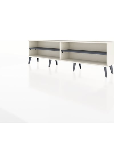 Arges Tv Ünitesi 2 Raflı 176x30x51 Aytaşı-aytaşı/antrasit Aytası/antrasıt