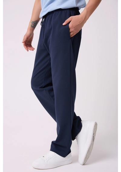 Defys Erkek Beli Lastikli Düz Paça Cepli Regular Fit Pantolon Lacivert - 747388787 Lacivert Defys Erkek Beli Lastikli Düz Paça Cepli Regular Fit Pantolon Lacivert - 747388787 Lacivert