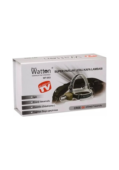 Wt-053 Süper Zoomlu Kafa Lambası Çok Renkli