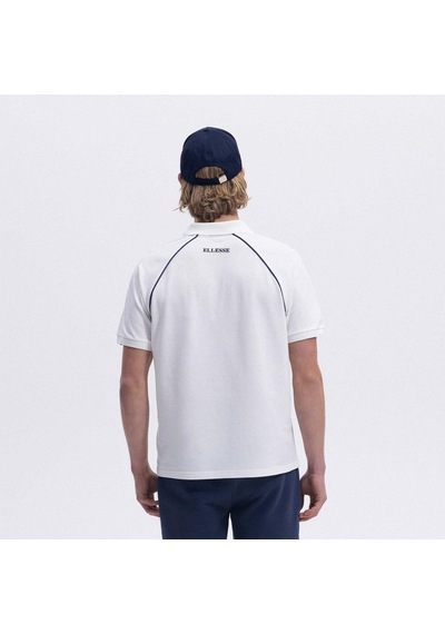 Ellesse Em407-of Polo Yaka Erkek T-shirt - Kırık Beyaz Kırık Beyaz