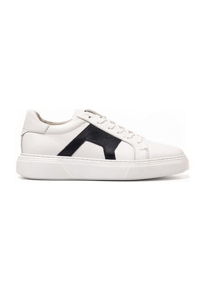 Sneaker Erkek Og-437 John May Beyaz-lacivert Beyaz - Lacivert