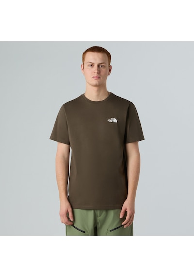 The North Face M Ss Simple Dome Tee Erkek T-shirt-30500 Haki