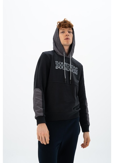 AR-MA Arma Erkek Regular Fit Kanguru Cepli Sweatshirt K26254926101 Siyah