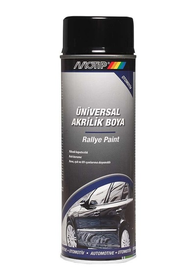 Boya Parlak Siyah Universal 500Ml Motip