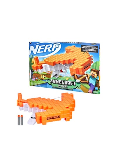 Nerf F4415 Minecraft Pillager Crossbow Yaylı Dart Tabancası