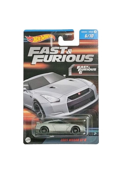Fast & Furious 2009 Nissan Gt-r 1/64 Gri