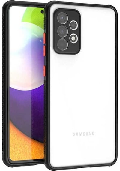 Galaxy Uyumlu A52 Kılıf Zore Kaff Kapak Siyah