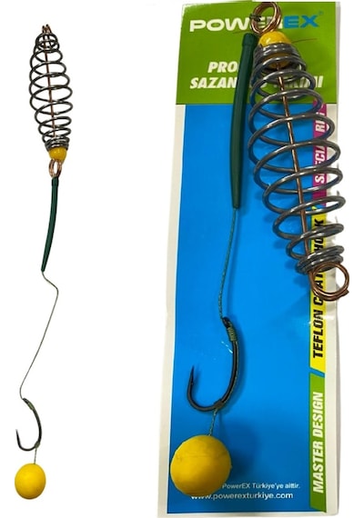 Powerex Yaylı Hazır Sazan Rig Takımı Standart