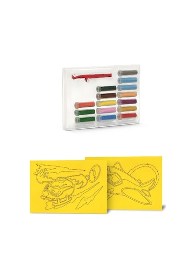 Eğitici Ve Eğlenceli Kum Boyama Seti-red Castle Uçak & Helikopter Ds-207