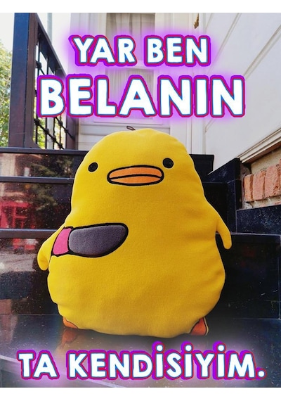 Yar Ben Belanın Ta Kendisiyim Yastık