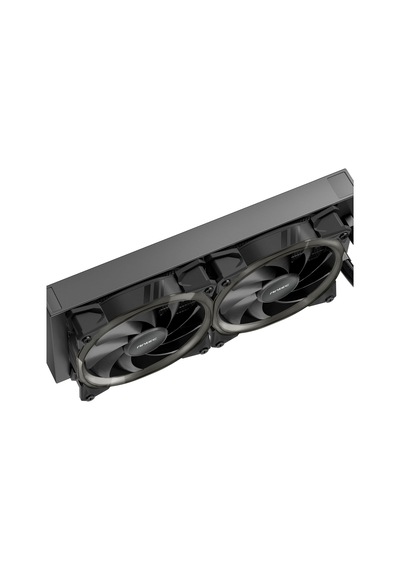 Vortex 240 Argb 240mm Aıo Sıvı İşlemci Soğutucu, 2x120mm Fusion Pwm Argb Fan, Intel/amd, Siyah