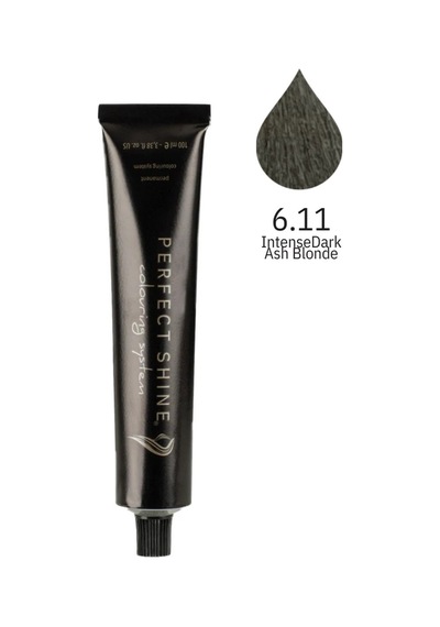Perfect Shine Permanent Profesyonel Saç Boyası 100 ML Ekstra Yoğun Küllü Koyu Kumral Intense Ash