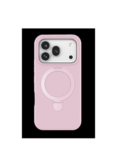 Huawei Honor 600 Pro Regal Magsafe Standlı Kapak - Açık Pembe