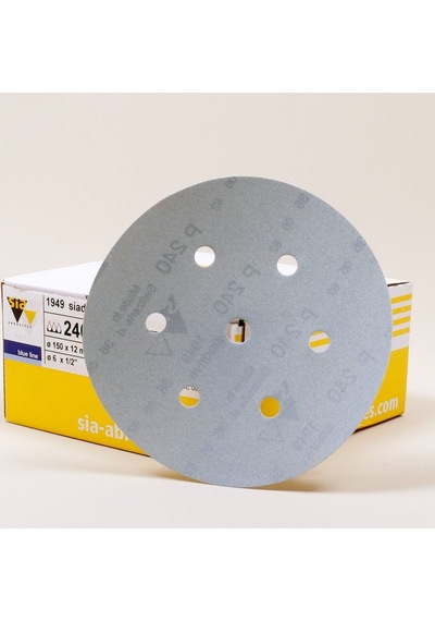 Sia 1949 Hookıt Zımpara 150 Mm 7 Delik 10 Adet