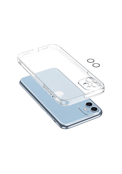 Zore İphone 12 Uyumlu Ogaa Fizy Kılıf-renksiz
