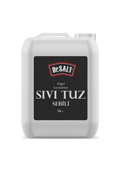 Dr. Salt 84 Mineralli Doğal Sıvı Tuz Sebil 5 L