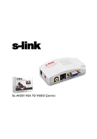 S-link Sl-av201 Vga To Video Converter Kdo