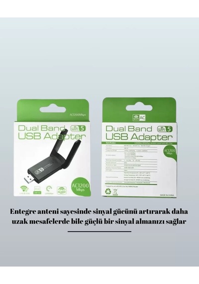 Home Ac1200 Usb Wifi Adaptör