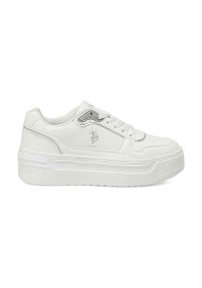 U.s. Polo Assn. 5f Caroline 5pr Spor Ayakkabı Beyaz Beyaz