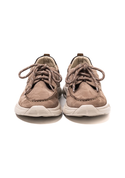 Sneaker Erkek Og-2410 John May 923-144 Gri Havlu Nbk-kahve Marsel
