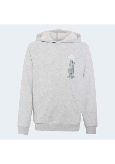 Adidas Minecraft Çocuk Gri Sweatshirt Ks9031