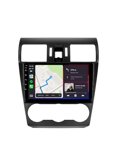 Subaru Forester 2013-2015 Android Multimedya Carplay Android Auto Navigasyon Kameralı 4gb Ram 64gb 9"