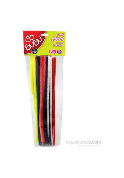 Bu-Bu Şönil 30 Cm 25 Renk