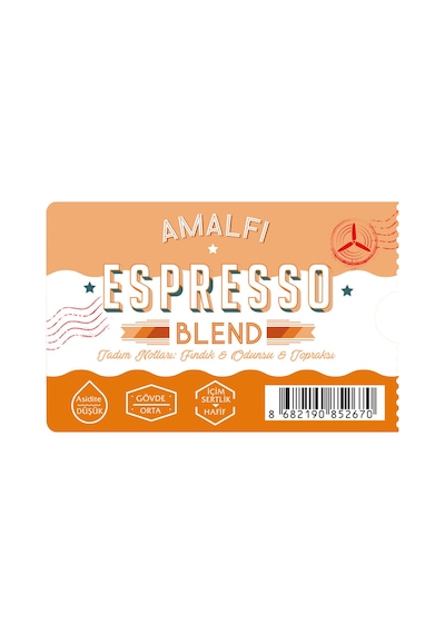 Moliendo Amalfi Espresso Blend Çekirdek Kahve 250 G