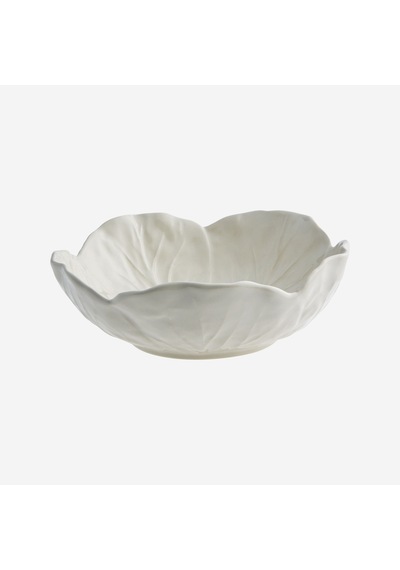 Beyaz Seramik Salata Kasesi 15 Cm