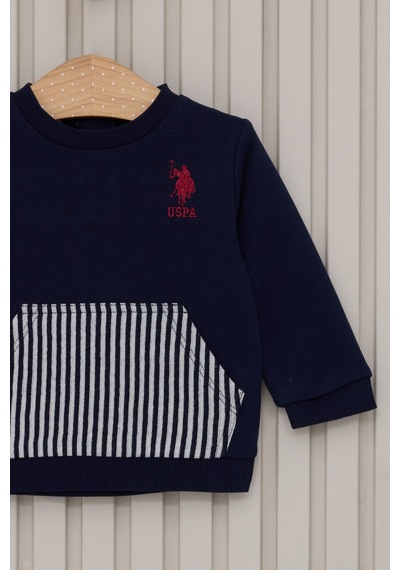 U.S. Polo Assn. Erkek Bebek Lacivert Takım Usb2162-c-v1 Lacivert