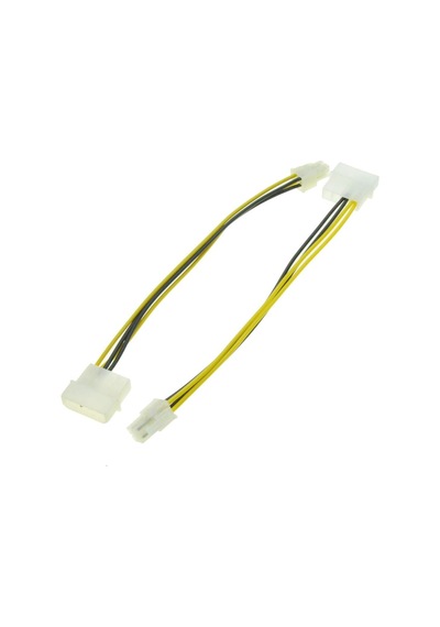 Lexroo 4 Pin Cpu Power Kablosu 4 Pin Molex P3 P4 Atx Güç Anakart Pc G