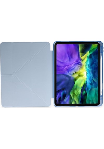 Apple Uyumlu iPad Pro 11 İnç M4 2024 Kılıf Kalem Şarj Bölmeli Case A2836 A2837 A3006 Kılıf