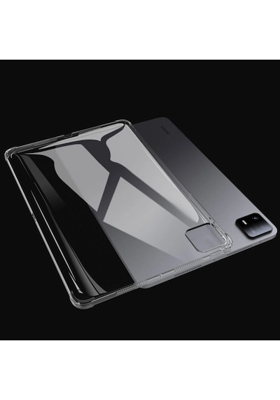Xiaomi Pad 6 Kılıf Anti Shock Tablet Silikon - Şeffaf Arka Kapak